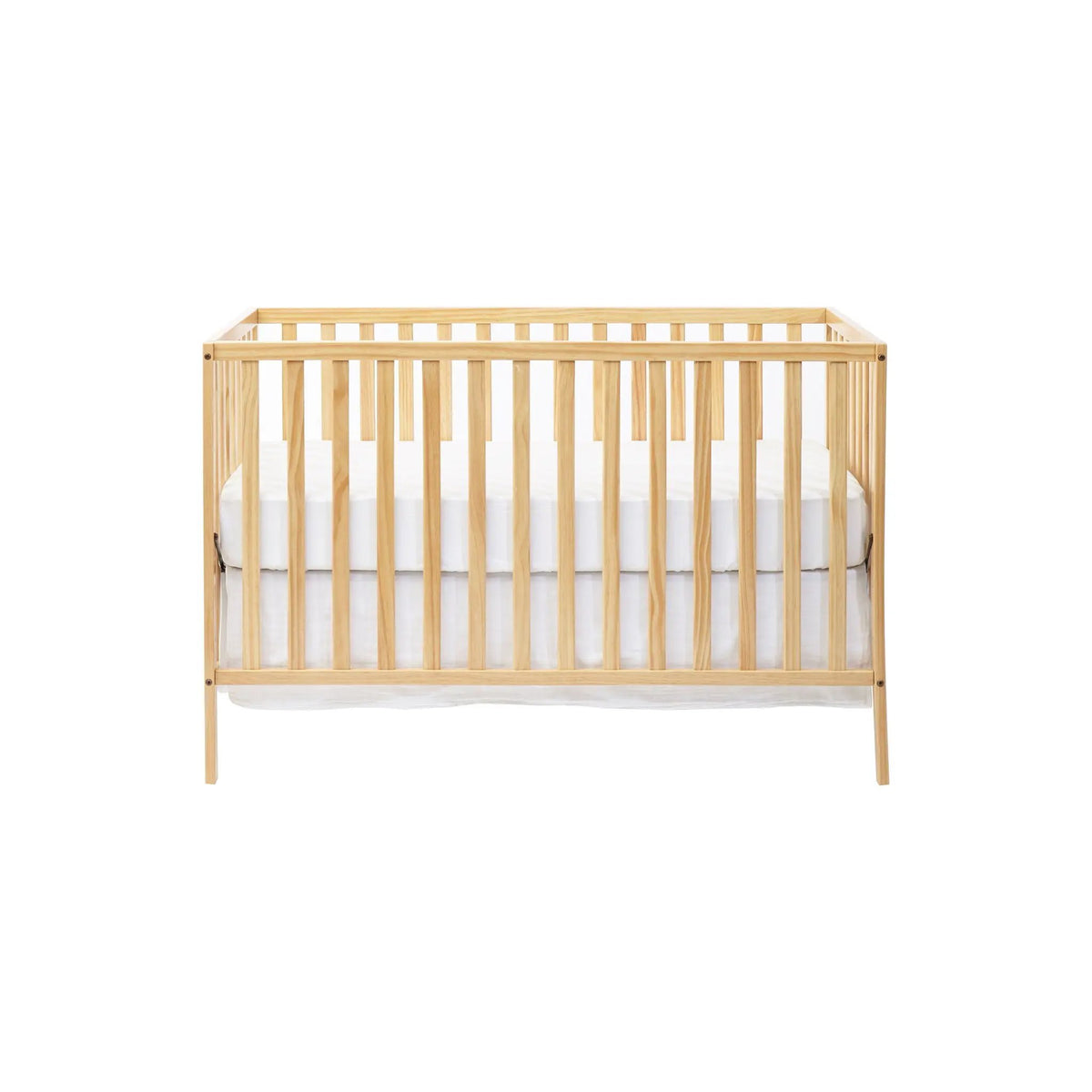 Palmer 3-In-1 Island Crib | Convertible To Toddler Bed And Daybed | Solid Wood Construction | Soft Color