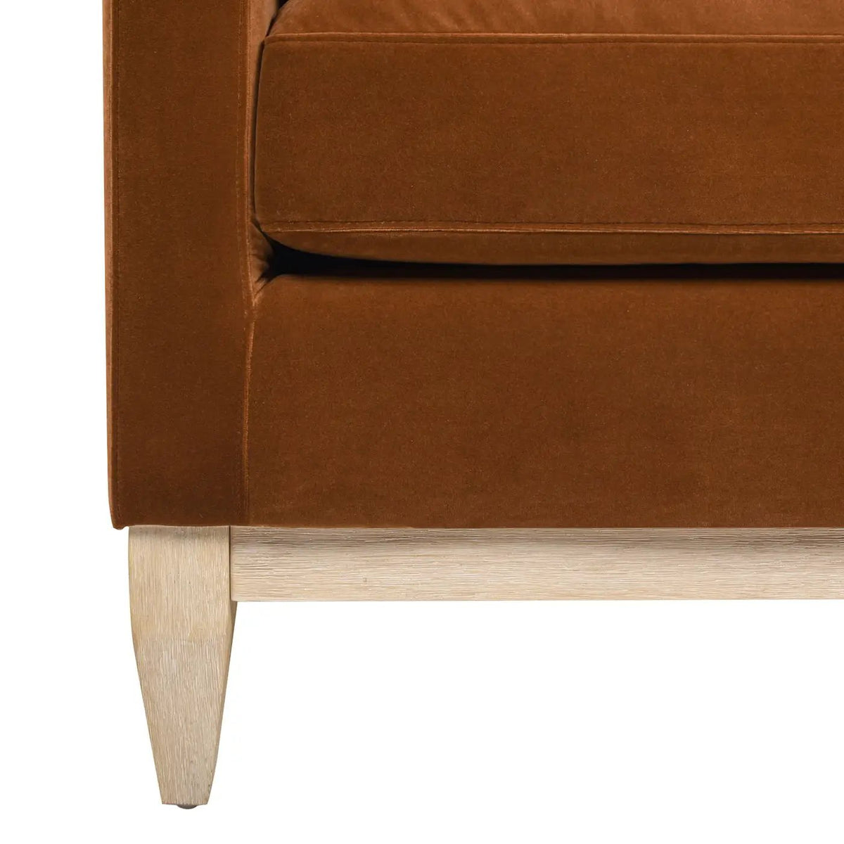 Knox Modern Farmhouse Arm Chair | Feather-Down Wrapped Cushions | Reversible Back And Arm Cushions | Durable Upholstery
