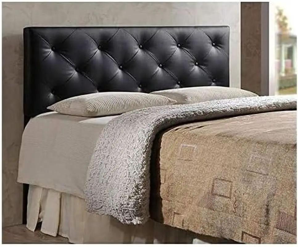 Elegant Modern Faux Leather Upholstered Headboard for Bedrooms from PriceLows™