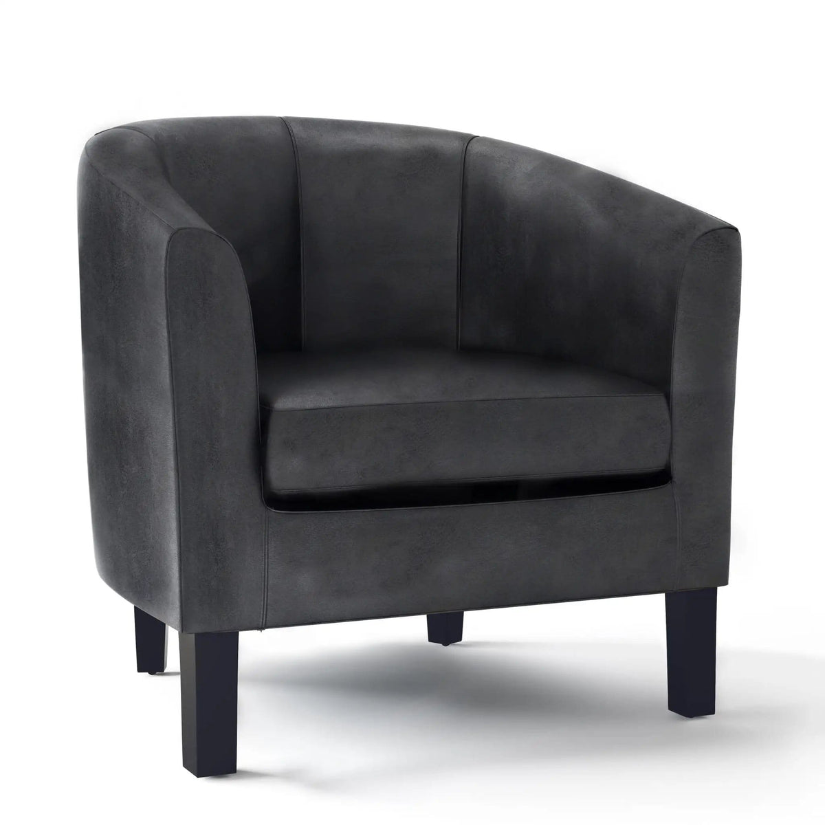 Austin Handcrafted Tub Chair | 2 Pieces | Solid Wood | Living Room