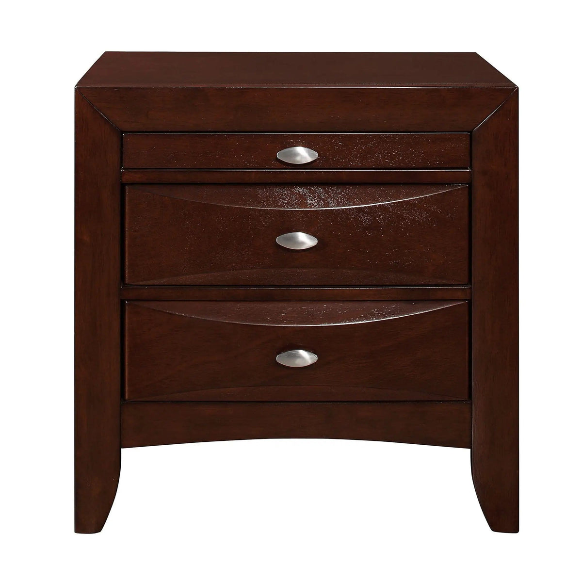 Lucille Nightstand With Spacious Drawers | 2 Pieces | Wood | Bedroom