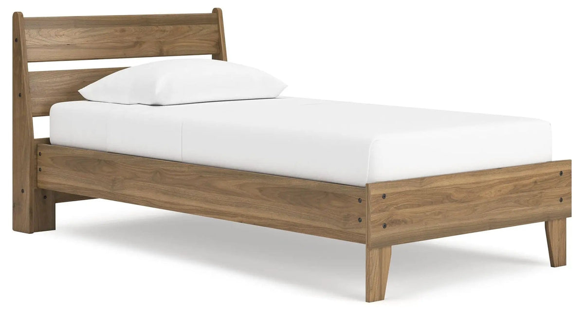 Deanlow Panel Bedroom Set | 2 Piece Bedroom Set | Walnut | Bedroom
