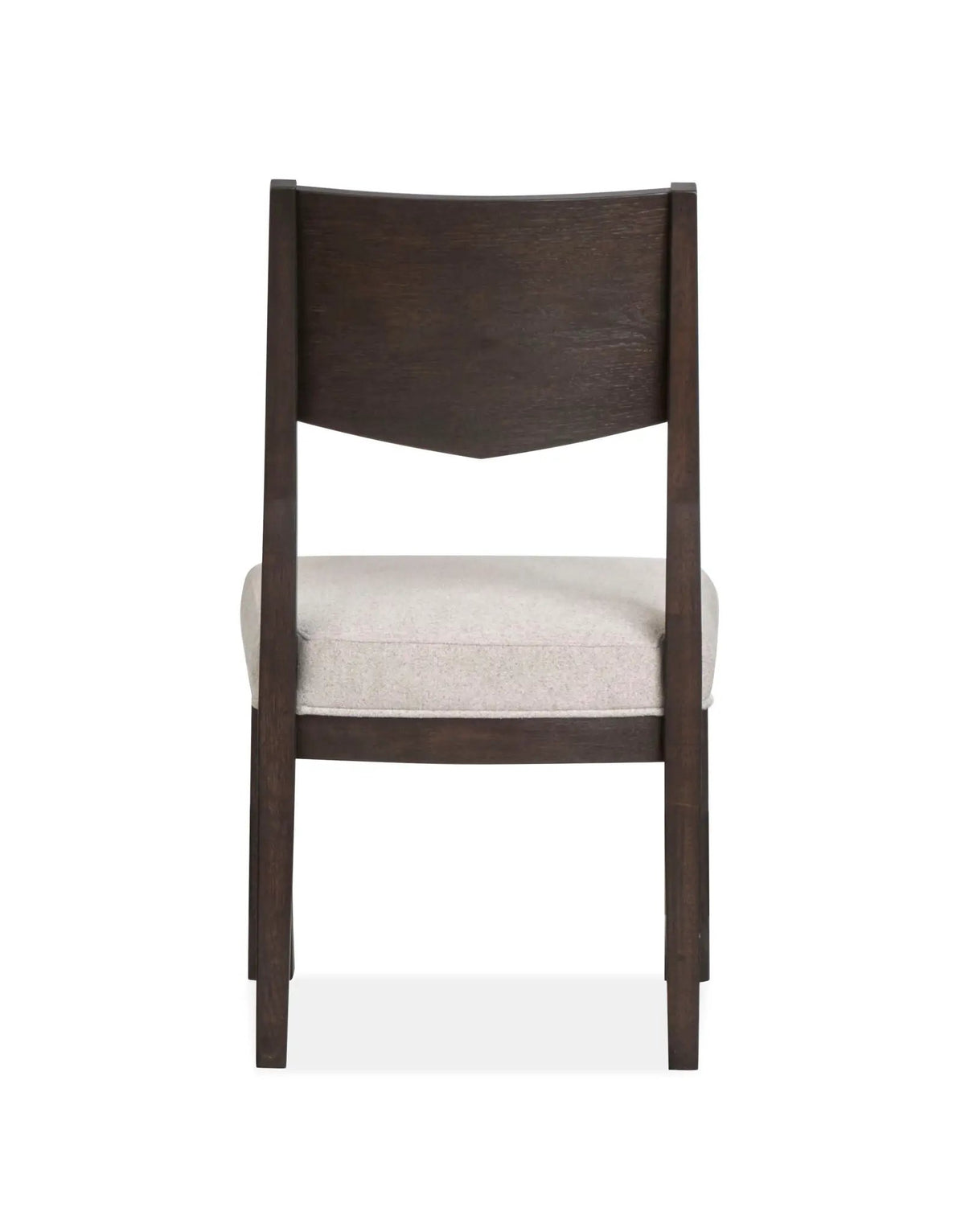 Tauren Side Chairs | Set Of 2 | Solid Back | Coffee Bean Finish