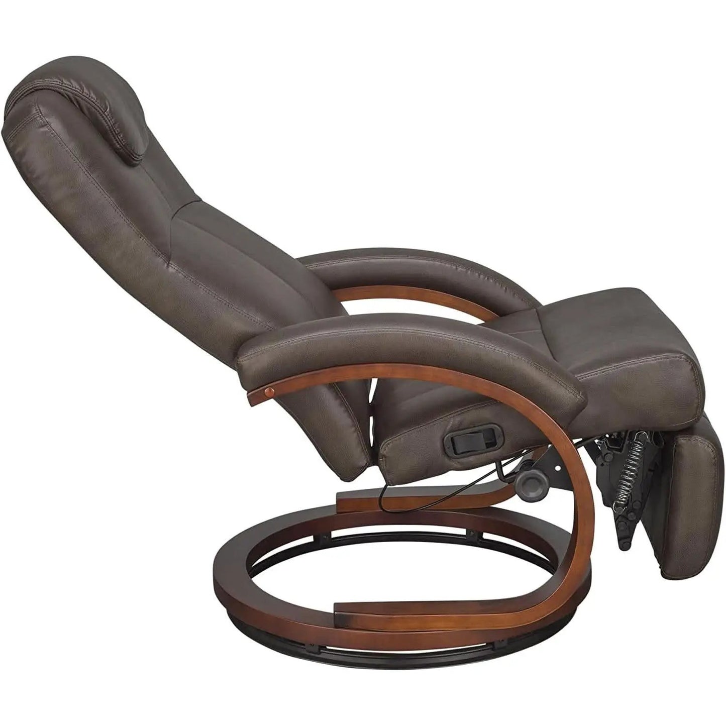 Charles Euro Chair RV Recliner Chestnut Faux Leather from PriceLows™