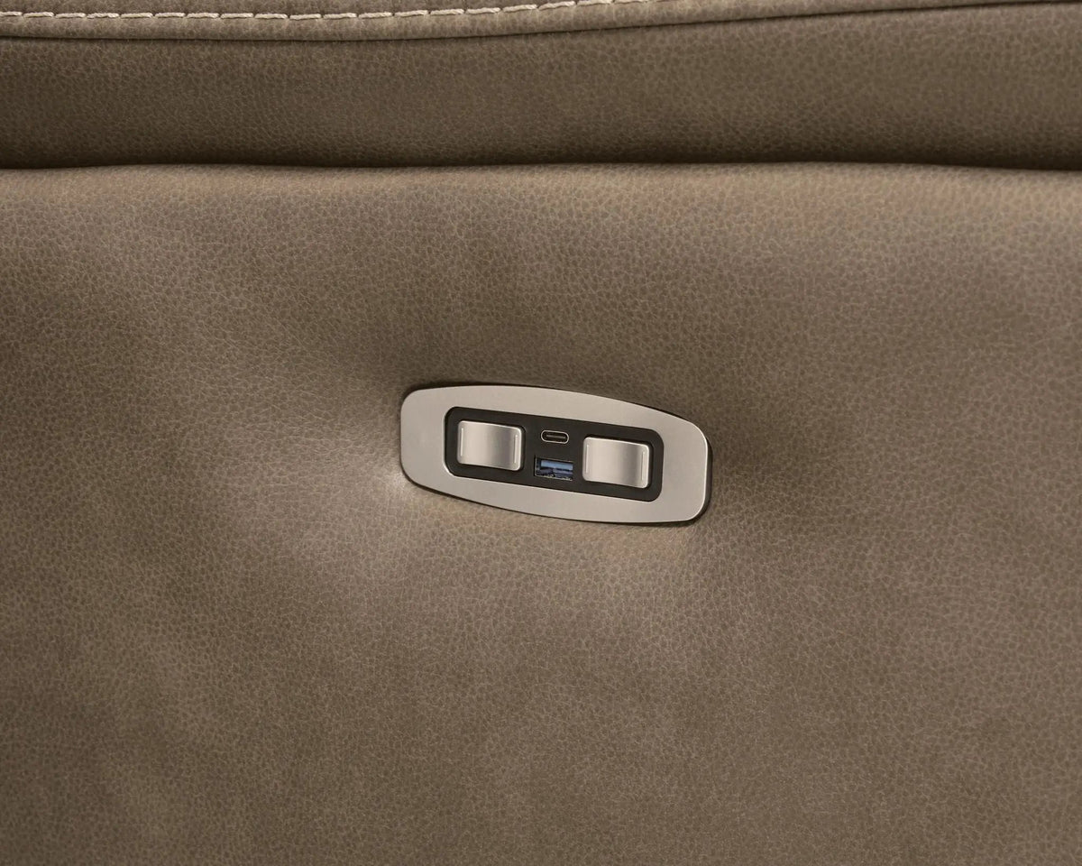 Reclining Sectional | Power Recline | Adjustable Headrests