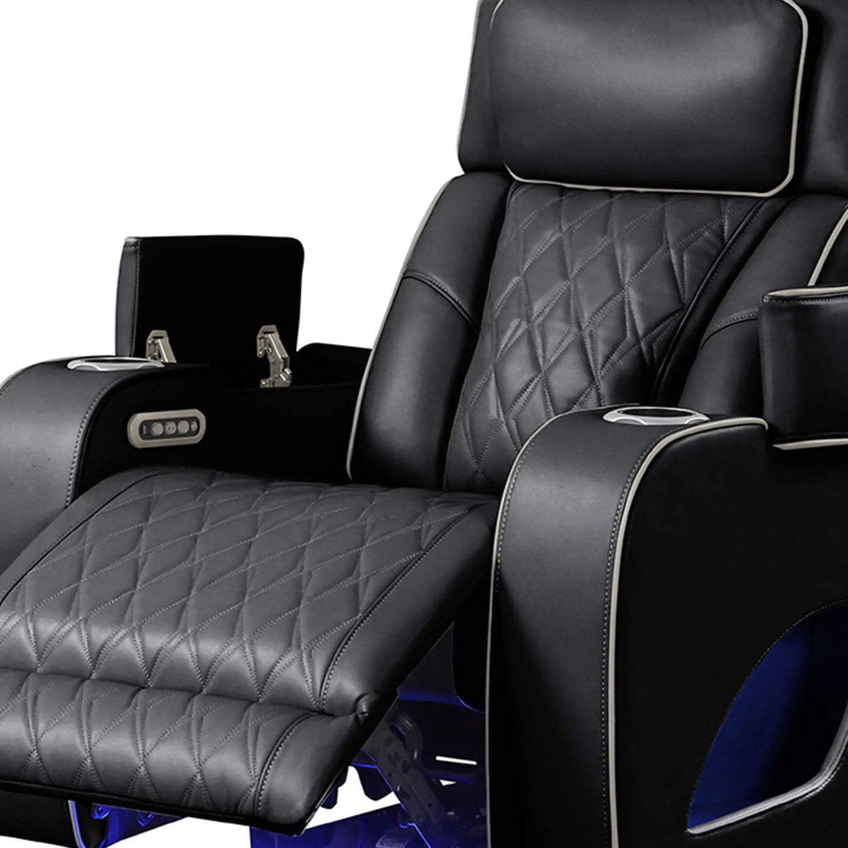 Power Reclining Chair | Vibrating Massage | LED Lighting