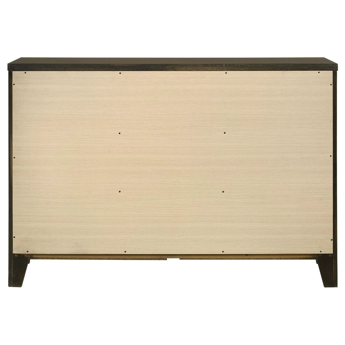 Wilkes 6-drawer Dresser Cabinet Dark Cocoa | 56.25 x 15.25 x 38.75 in | Metal | Bedroom