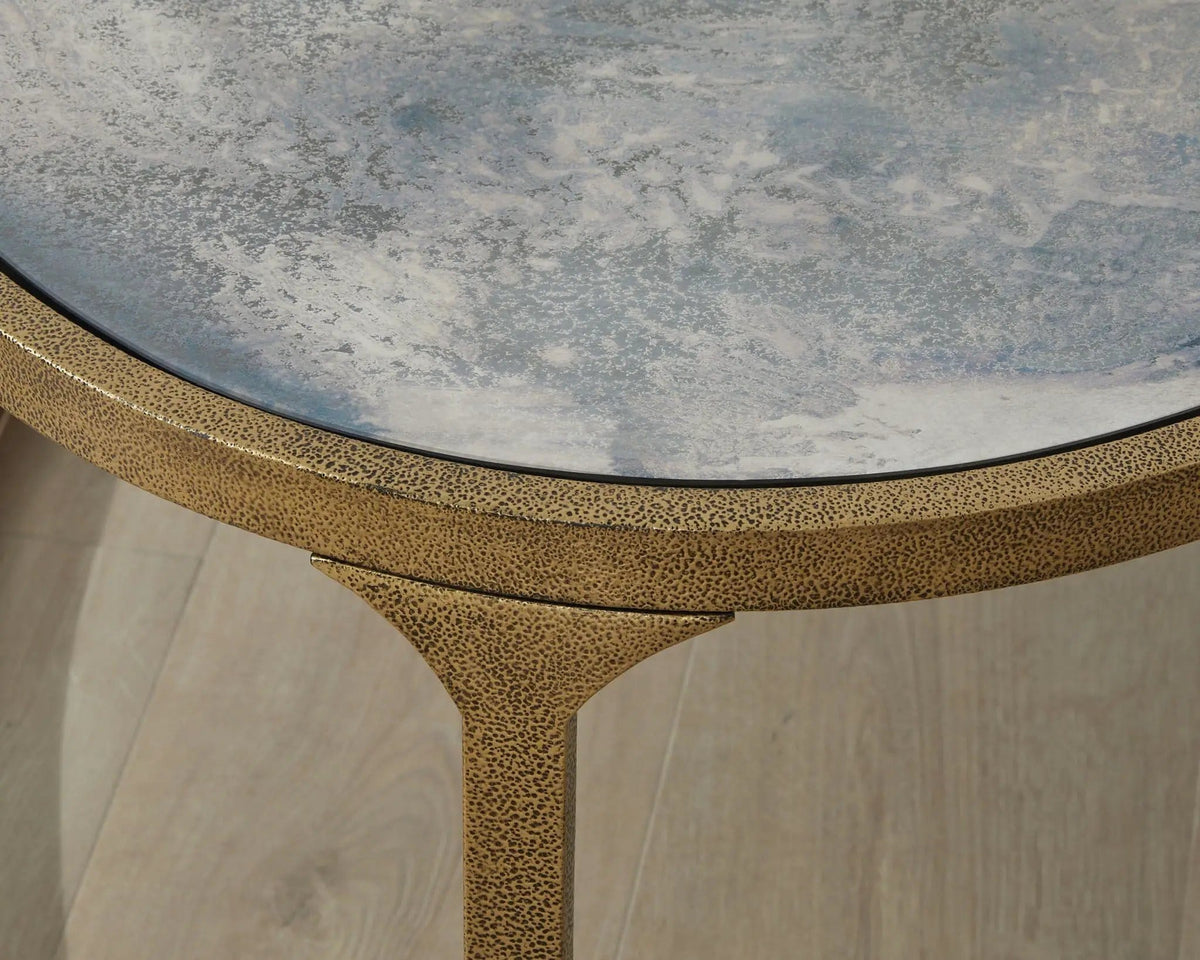 Korajane Table | 2 Pieces | Faux Marble & Tempered Glass | Living Room