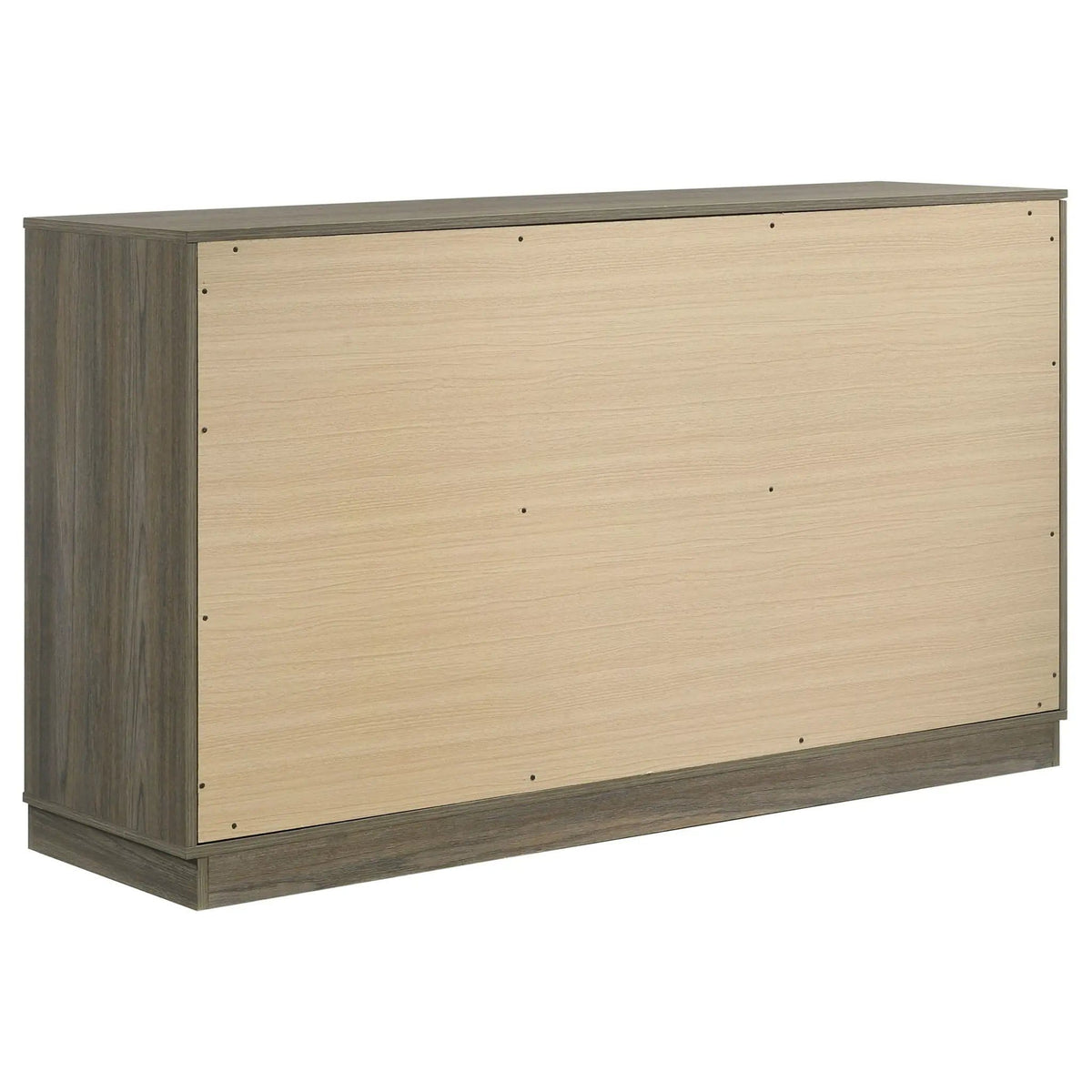 Fenwick 9-drawer Dresser Grey | 60.75 x 17.75 x 35 in | Veneer | Oak