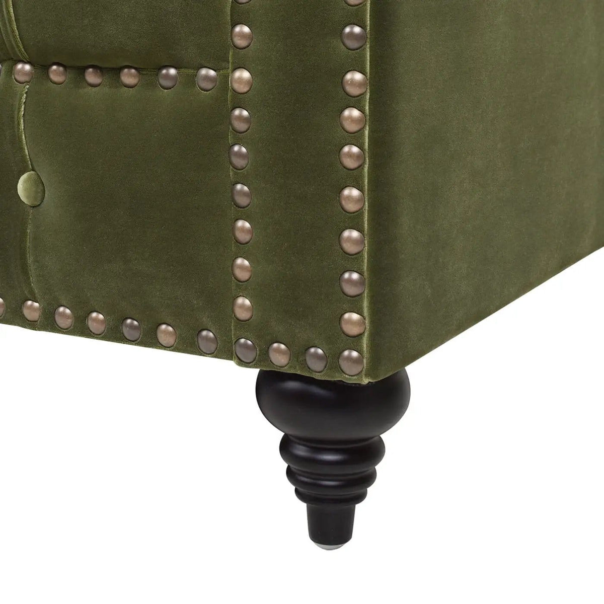Alto Tufted Chesterfield Sofa | 2 Pieces | Fabric & Iron | Living Room