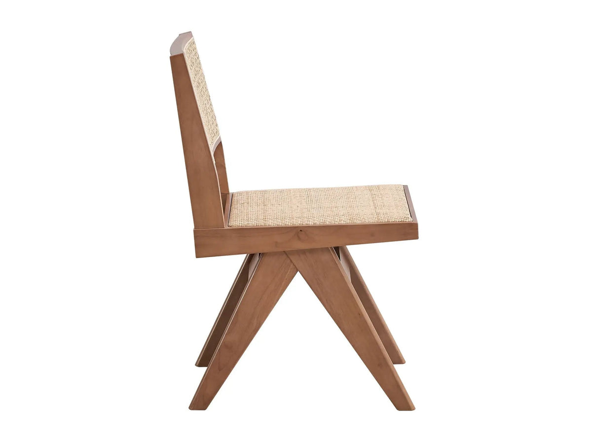 Velentina Rattan Side Chairs | Set Of 2 | Natural | Casual Coastal Style