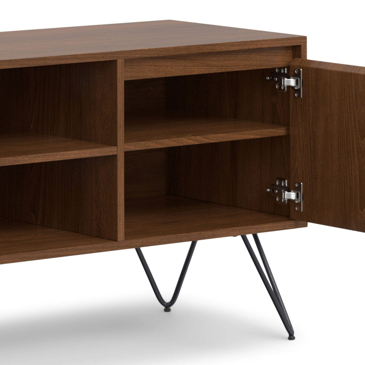 Hunter Handcrafted TV Media Stand | 3 Pieces | Iron & Metal | Living Room