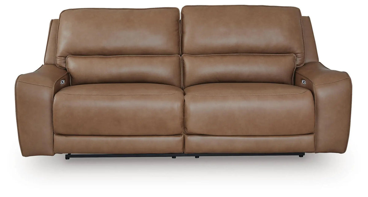 DeepWakes Power Reclining Sectional | Chaise Included | Ultra-Stylish Design | 130 Inch Length