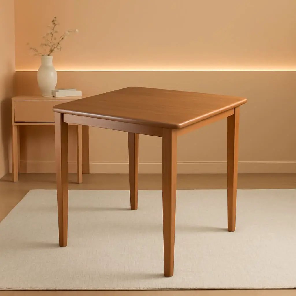 Groveland Light Oak Solid Wood Dining Table 29 Inch from PriceLows™