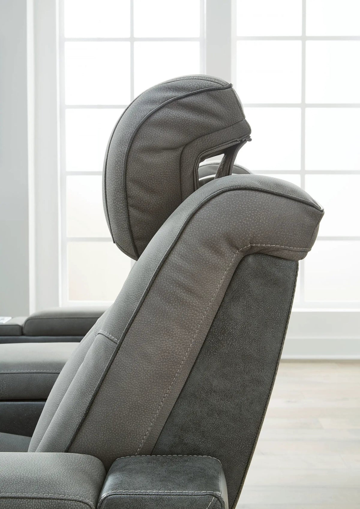 Next-Gen Durapella Power Reclining Loveseat | Two-Tone Upholstery | Water-Repellent | 75 Inch Length