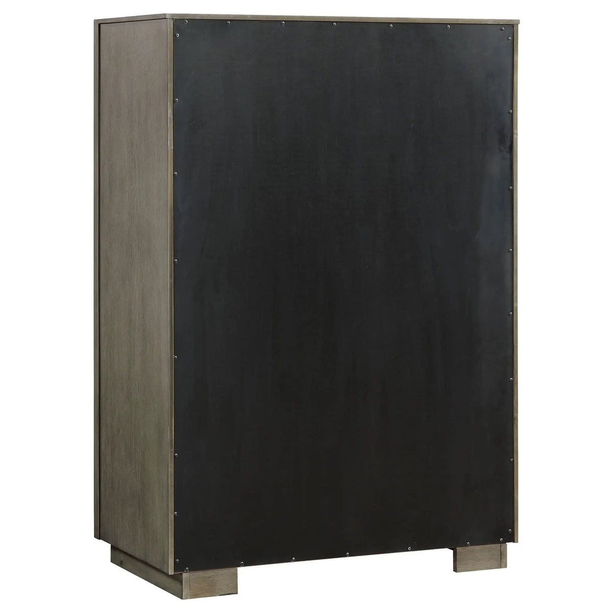 Durango 5-drawer Bedroom Chest Taupe | 38 x 20 x 54.5 in | Engineered Wood & Veneer | Oak