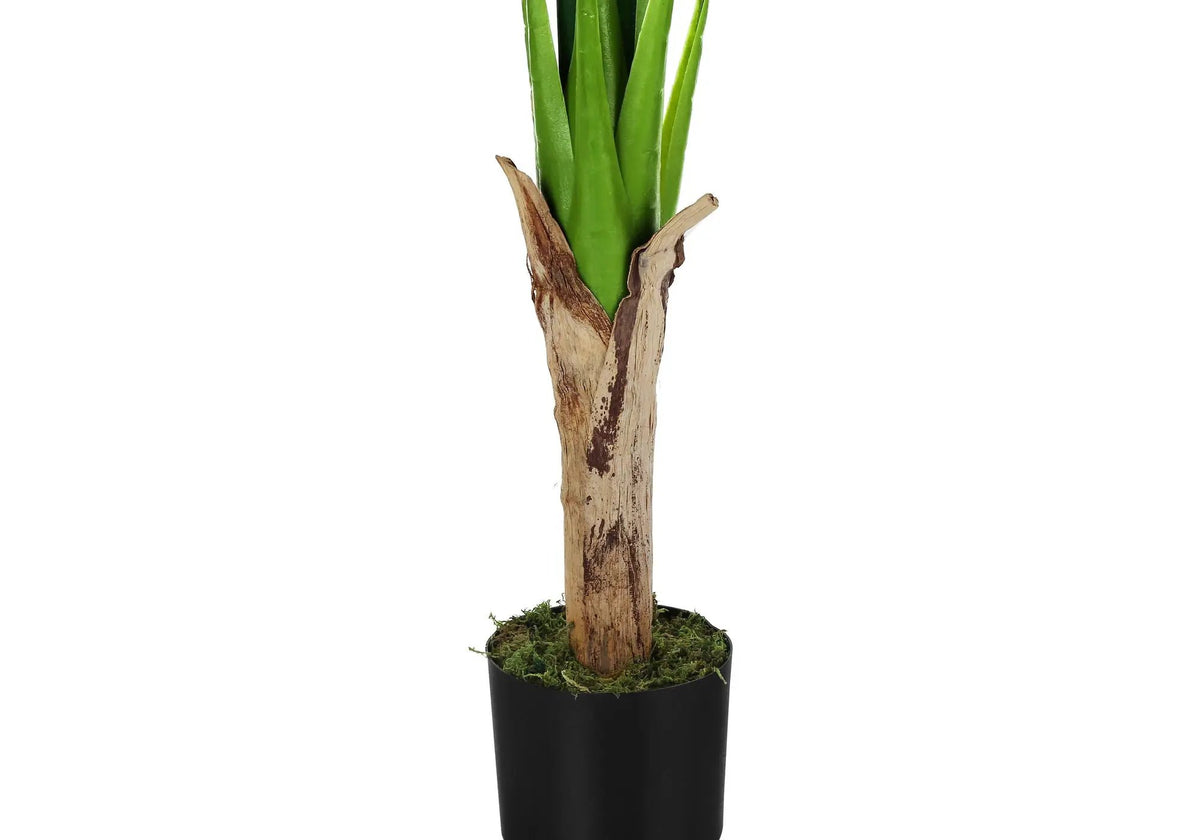 43 Inch Artificial Banana Tree | 10 Adjustable Leaves | Real Touch | Indoor Faux Floor Plant