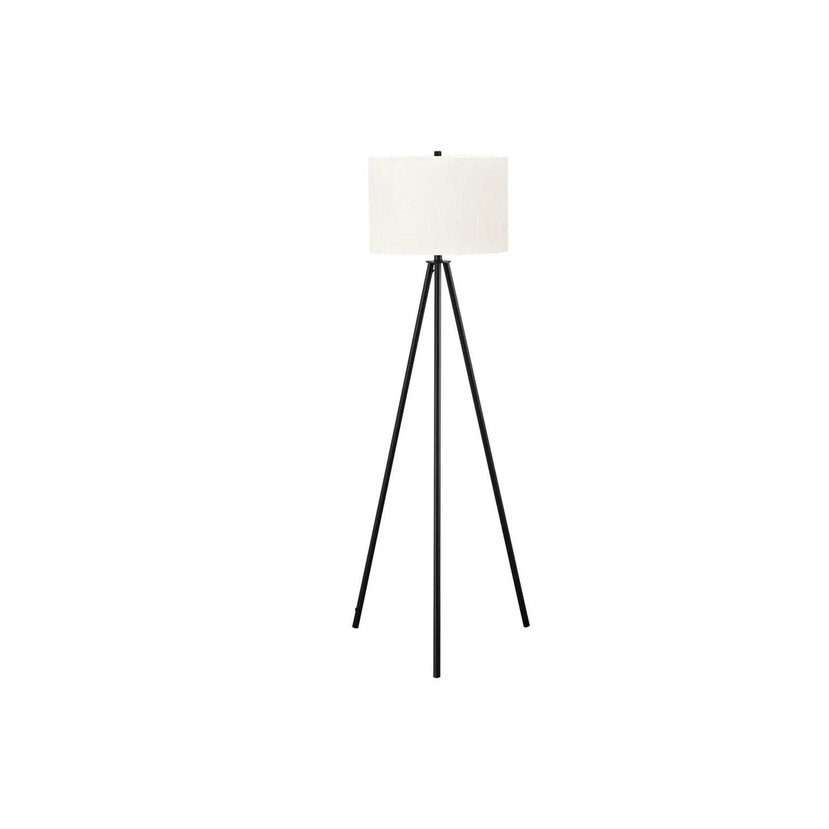 Metal Tripod Floor Lamp | 63 Inch Height | 3-Way Switch | Contemporary Design