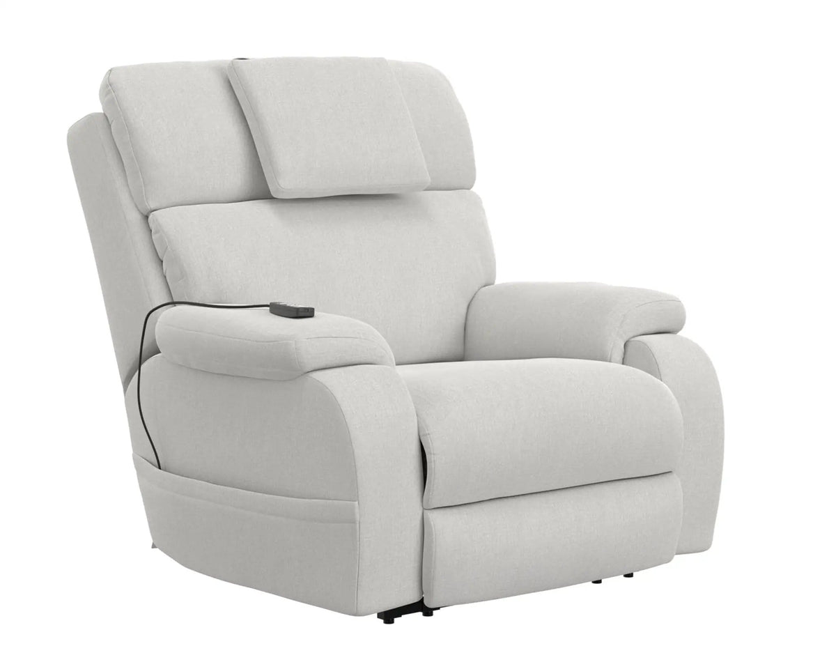 Snoozer Power Lift Power Headrest Lay Flat Recliner With CR3 Heat / Massage / Zero | 3 Pieces | Fabric | Living Room