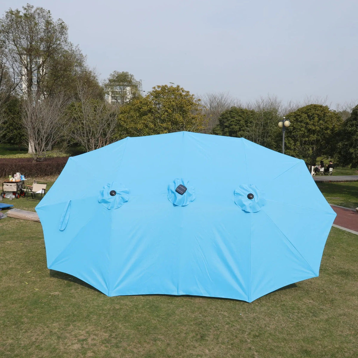 Outdoor Market Umbrella | 15FT Rectangular | Double Sided