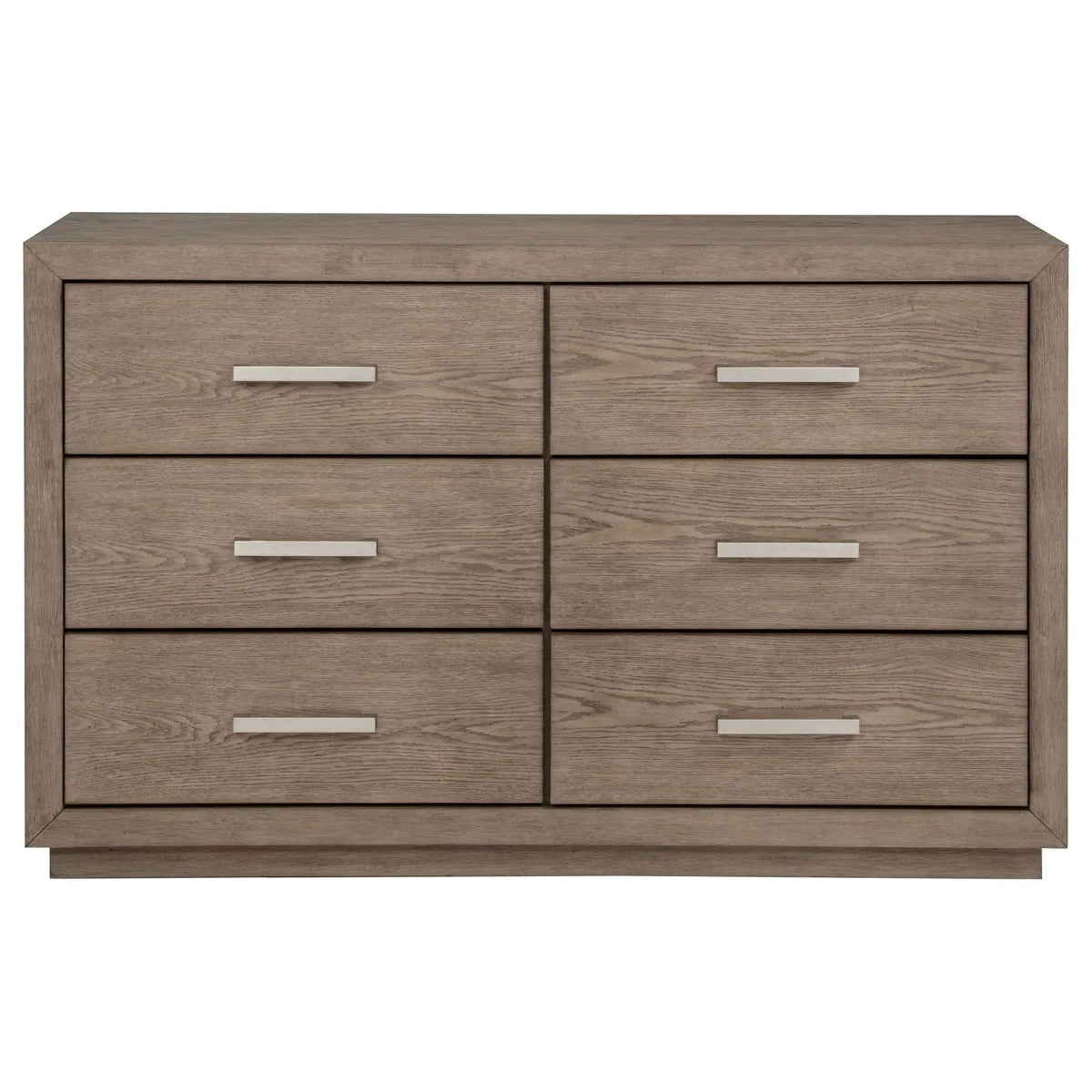 Kenora 6-drawer Dresser Barley | 64 x 18 x 40.25 in | Wood | Brown