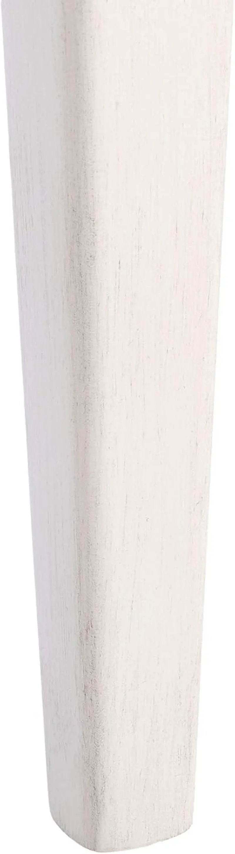 Coastal White And Natural Rattan Dining Chair Set Of 2 from PriceLows™
