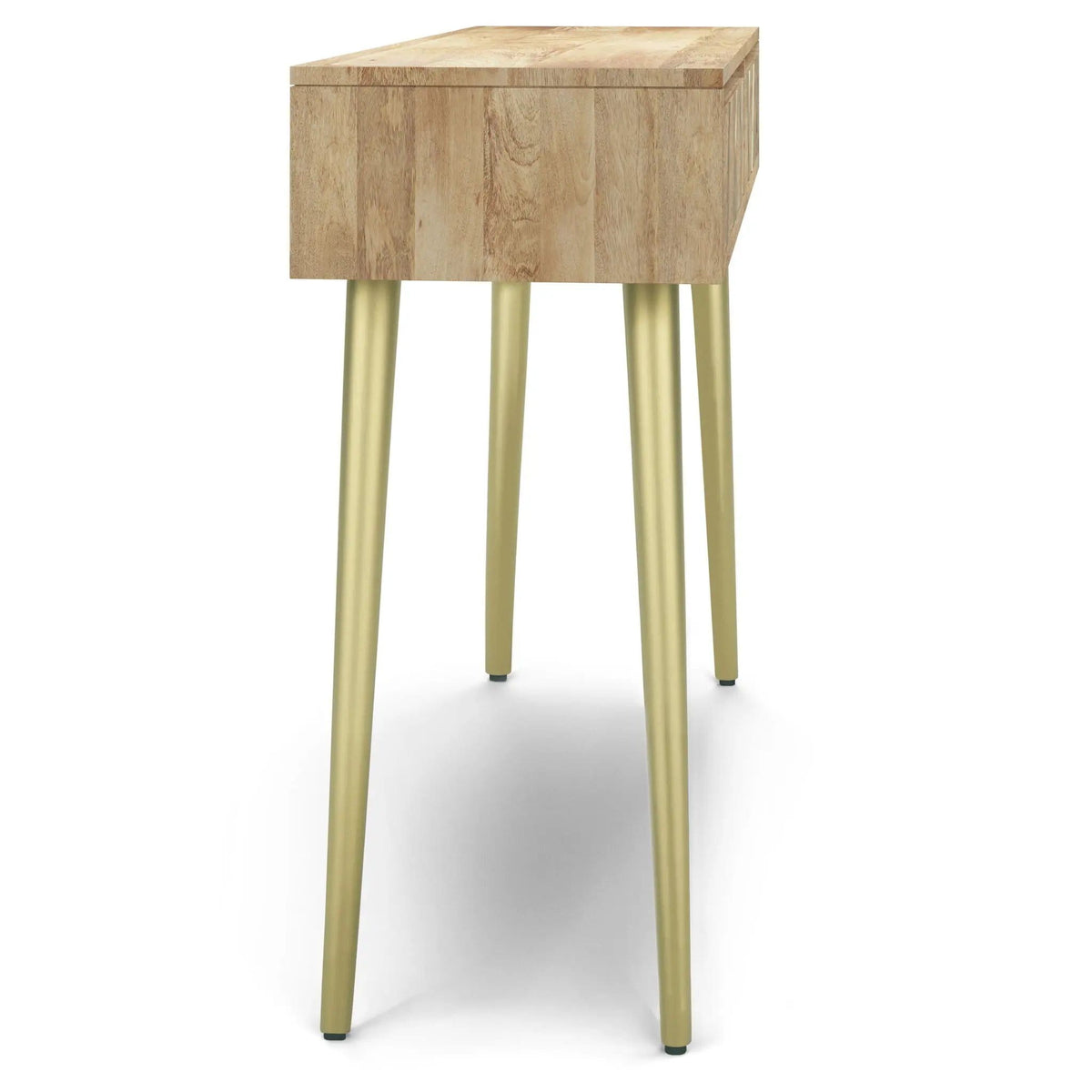 Jager Console Table | 48 x 15 x 32 in | Metal & Wood | Natural