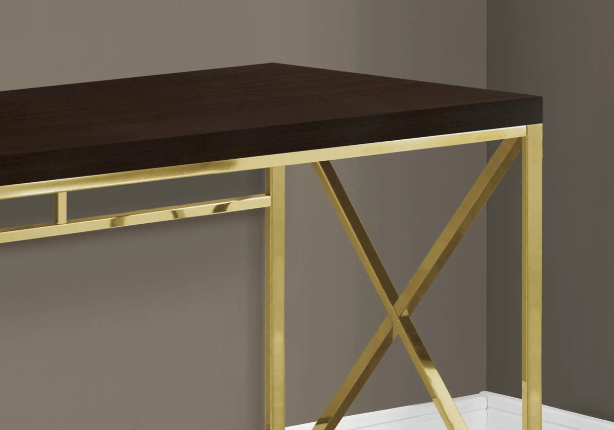 Laptop Computer Desk | 47.25 Inch Width | Thick Panel Tabletop | Space-Efficient Design