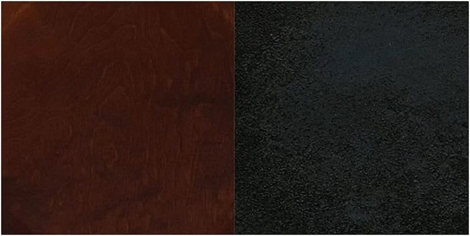 Two Pack Hercules Series Black Ladder Back Metal Restaurant Chairs With Walnut Wood Seats from PriceLows™