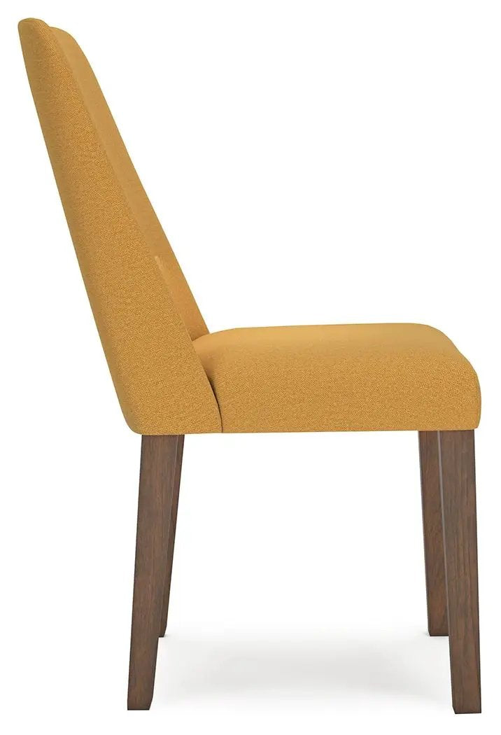 Lyncott Dining Side Chairs | Set Of 2 | Retro Mid-Century Style | Upholstered Seats
