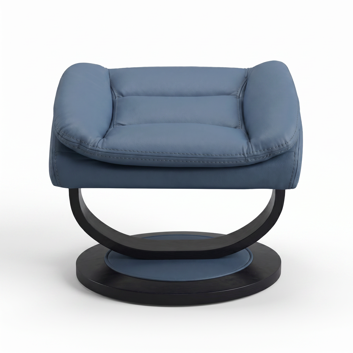 Contemporary Euro Recliner | Plush Cushioning | With Ottoman