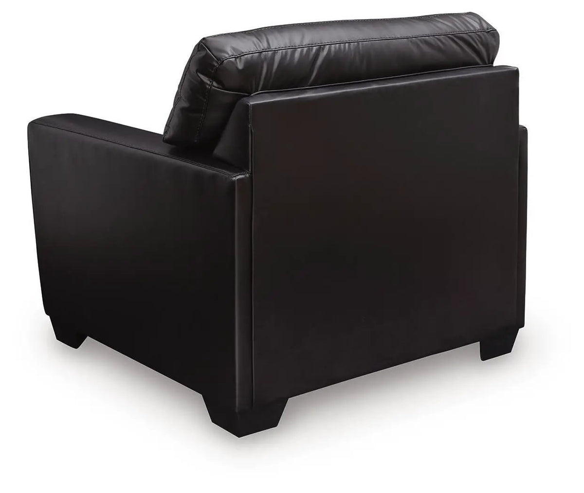 Chair | Faux Leather | Contemporary Design | Midnight