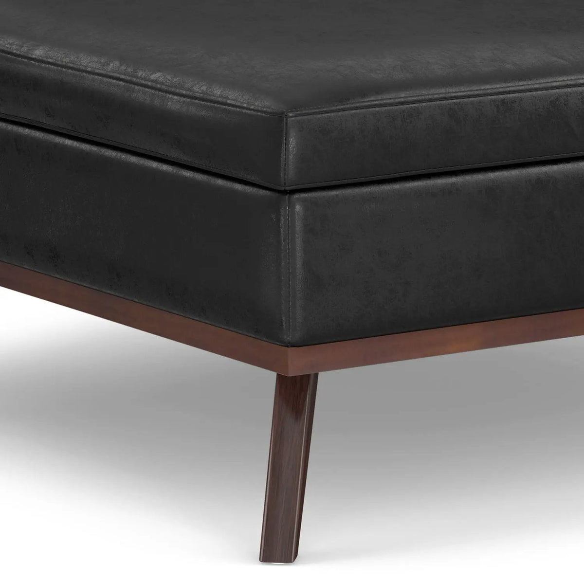 Owen Square Coffee Table Storage Ottoman | Hydraulic Lift-Up Lid | Multifunctional | 35.8 Inch Width