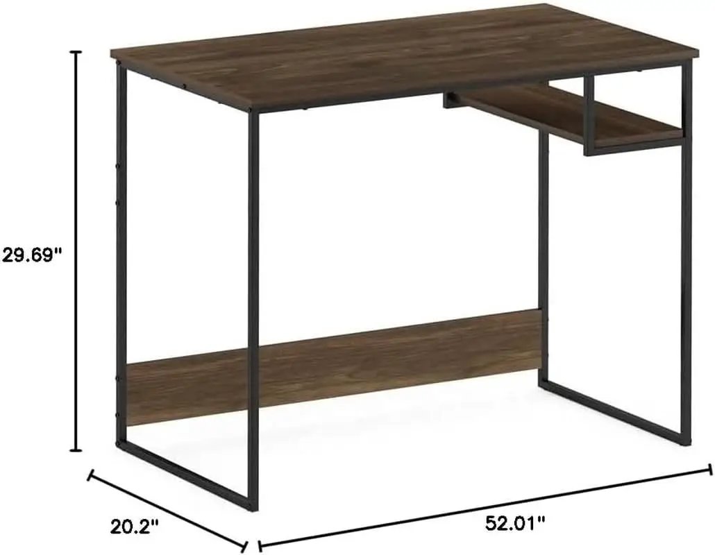 Moretti Lifestyle 35 Inch Study Desk Columbia Walnut from PriceLows™