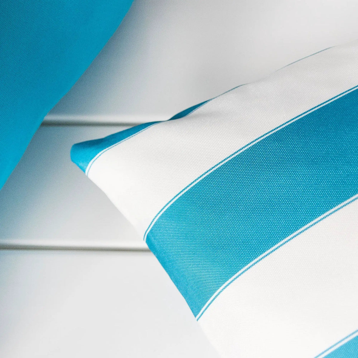 Horizon Stripe Pillow | Outdoor And Indoor Use | Water-Resistant Fabric | Removable Cover