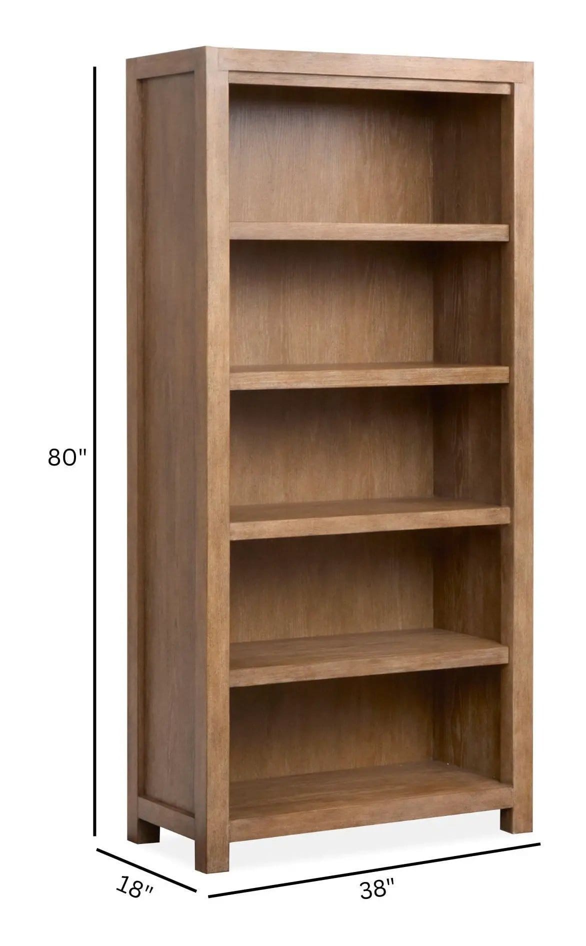 Plum Creek Bookcase | 2 Pieces | Home Office Furniture | Home Office