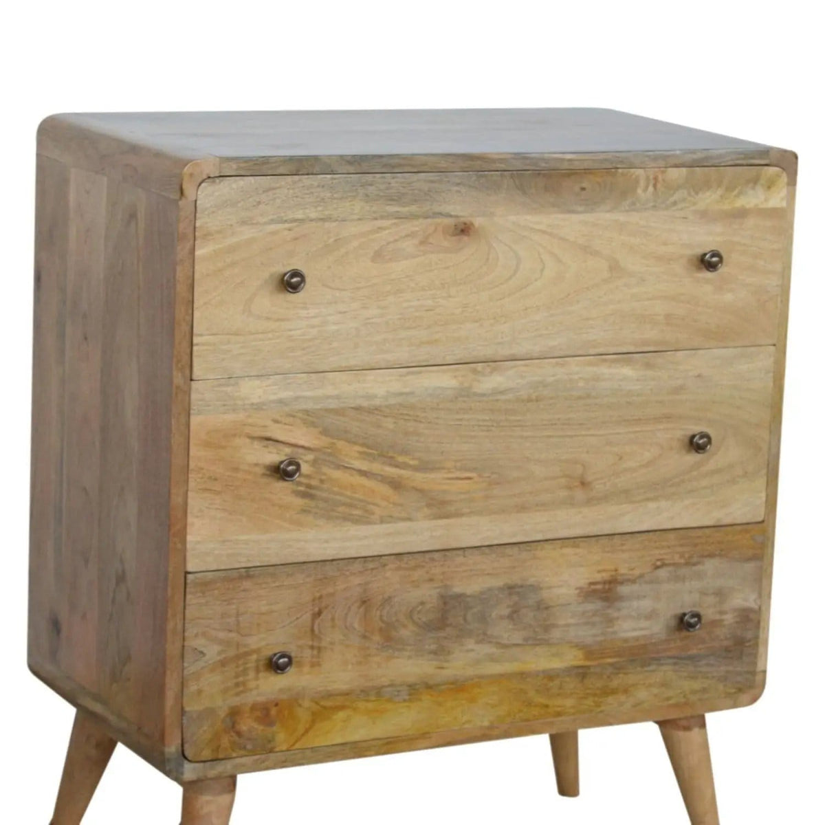Curved Chest | 2 Pieces | Mango Wood | Living Room