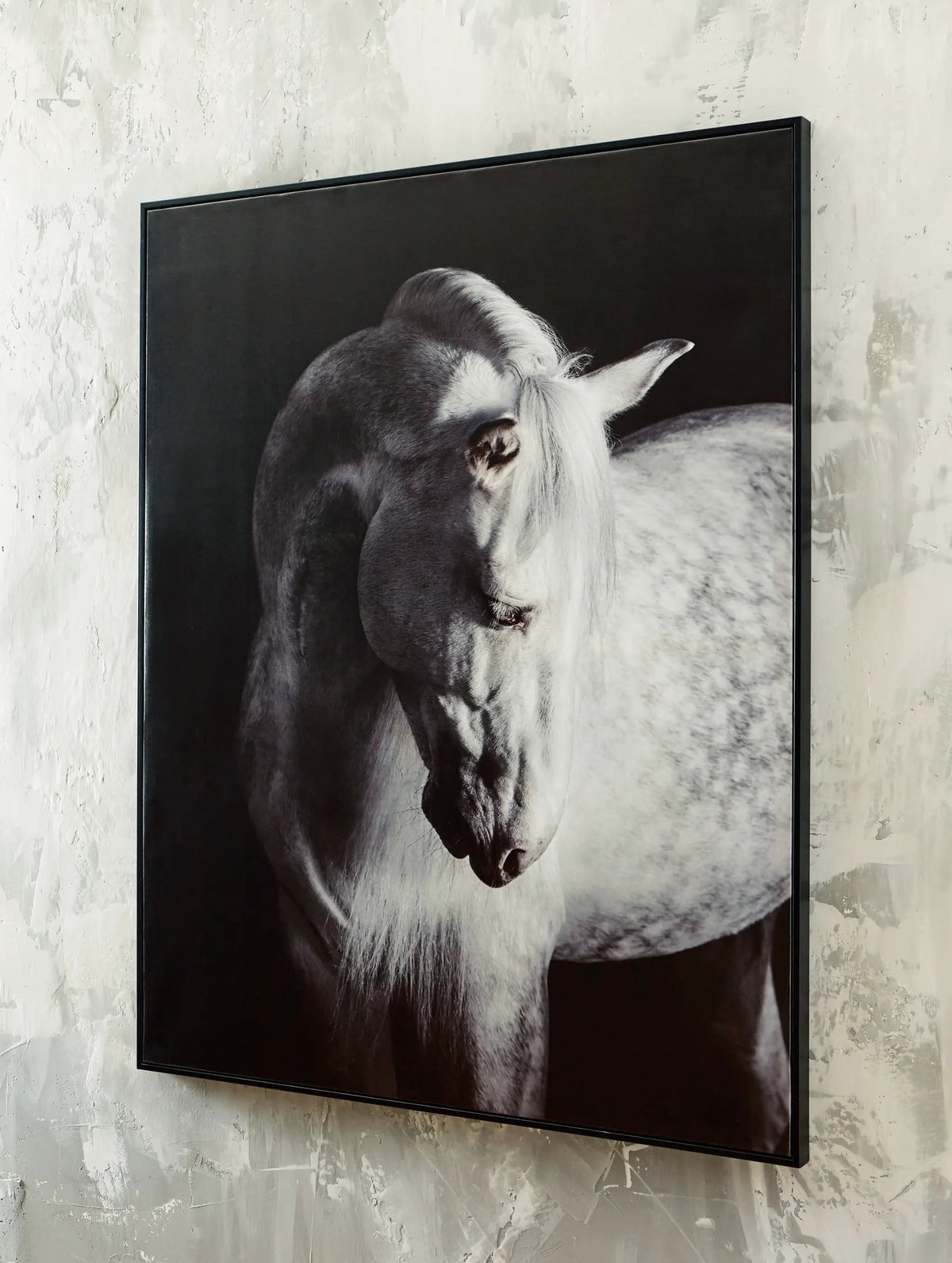 Archerwick Wall Art | 40 x 1.5 x 50 in | Home Furniture | Black / White