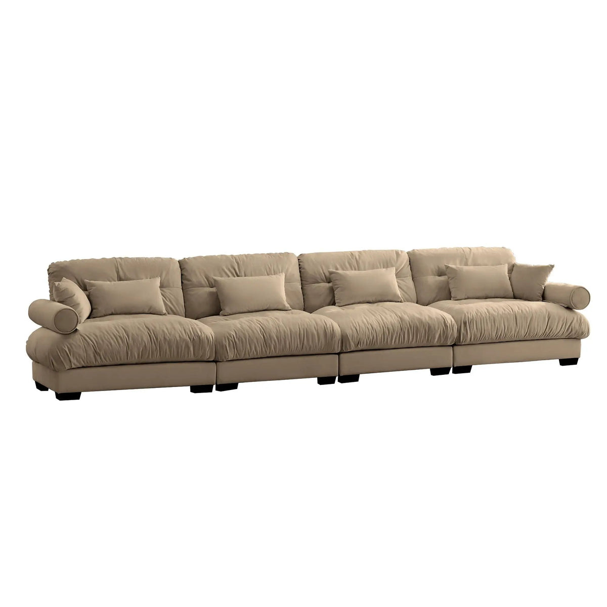 Modular Sectional Sofa | Deep Seat Cushions | Vintage Velvet