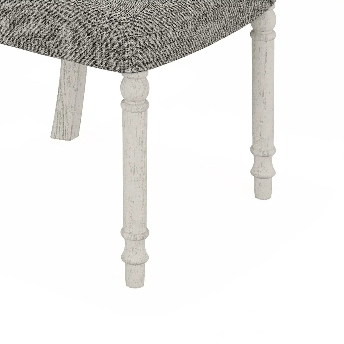 Tannen Dining Side Chairs | Set Of 2 | White And Gray | Dining Area