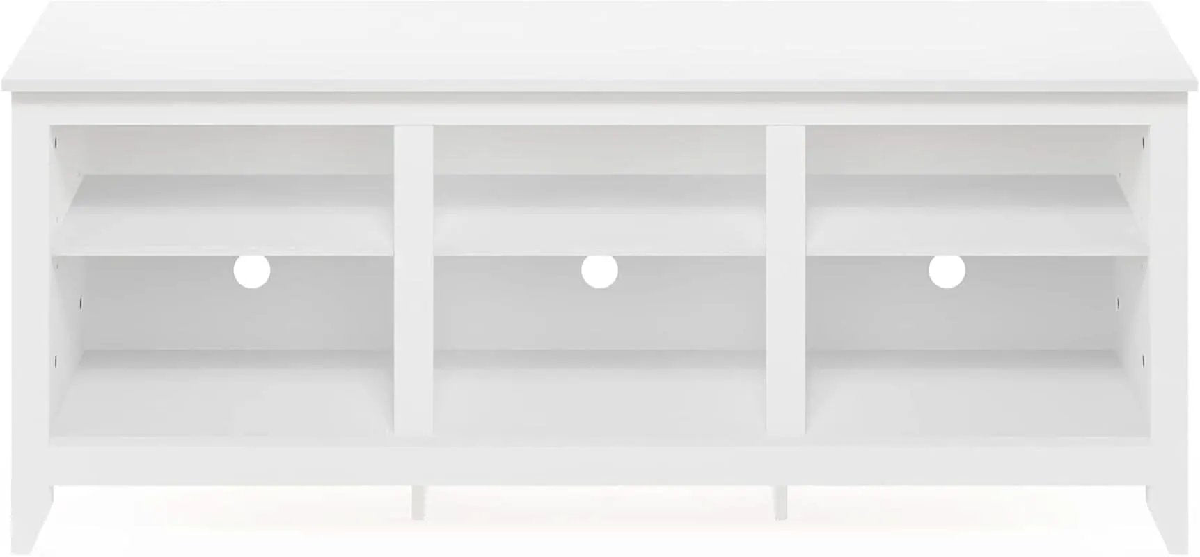 Jensen 65 Inch White Entertainment Center With TV Stand from PriceLows™