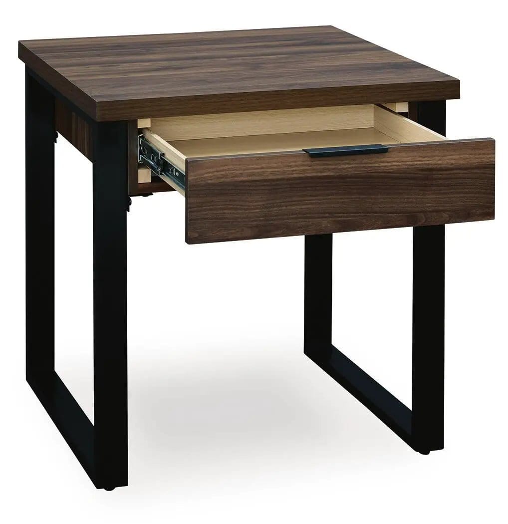 Wickman Falls Rectangular Table | 2 Pieces | Metal & Wood | Home