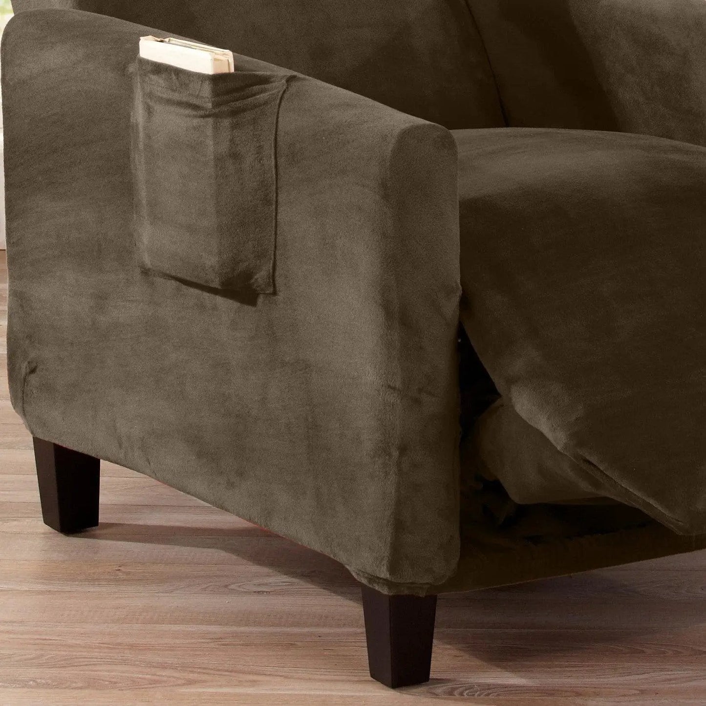 Velvet Stretch Slipcover - Gale Collection from PriceLows™