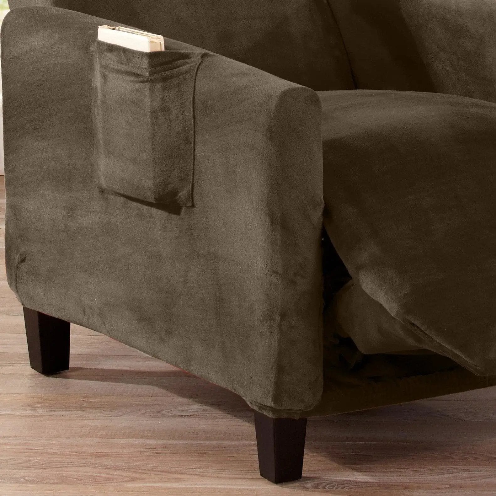 Velvet Stretch Slipcover - Gale Collection from PriceLows™