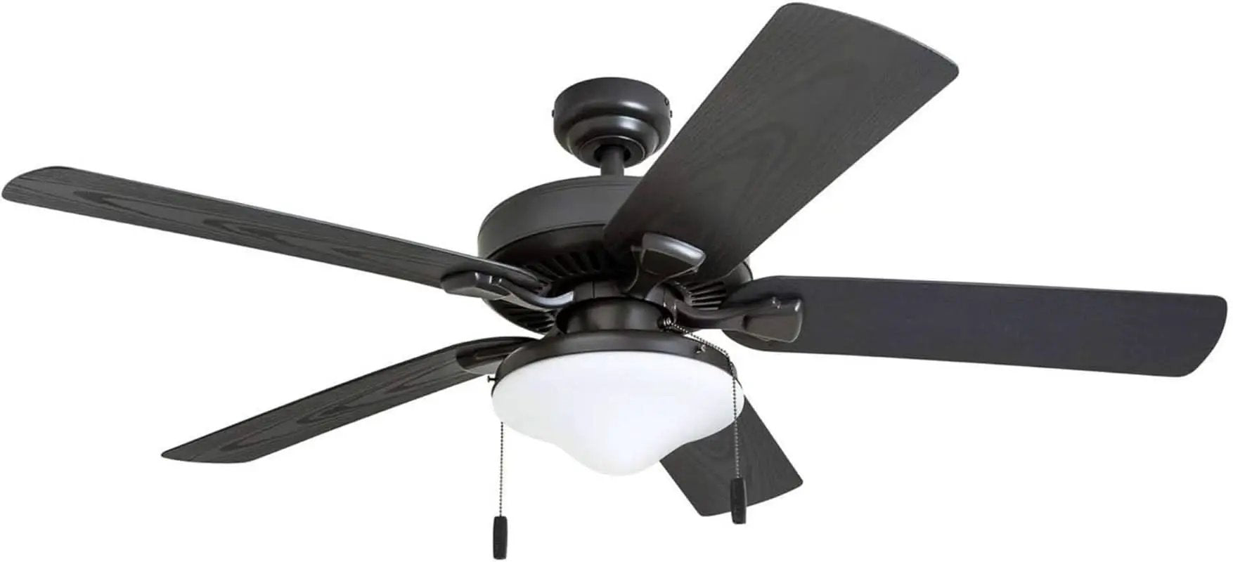 Belmar 52 Inch Bronze Damp Rated Ceiling Fan LED Light from PriceLows™