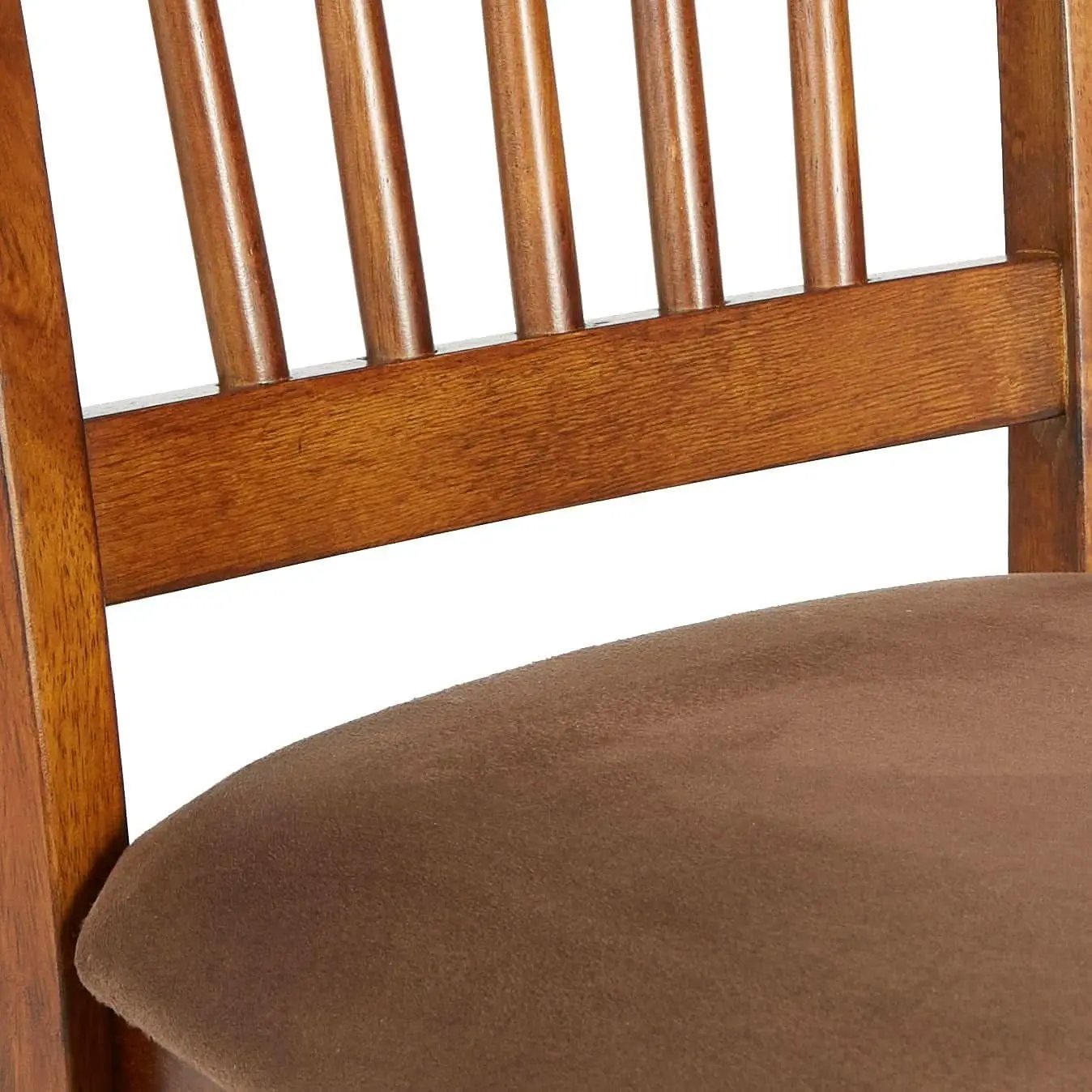 Berringer 18 Inch Rustic Dining Chair Set With Cushions Brown from PriceLows™