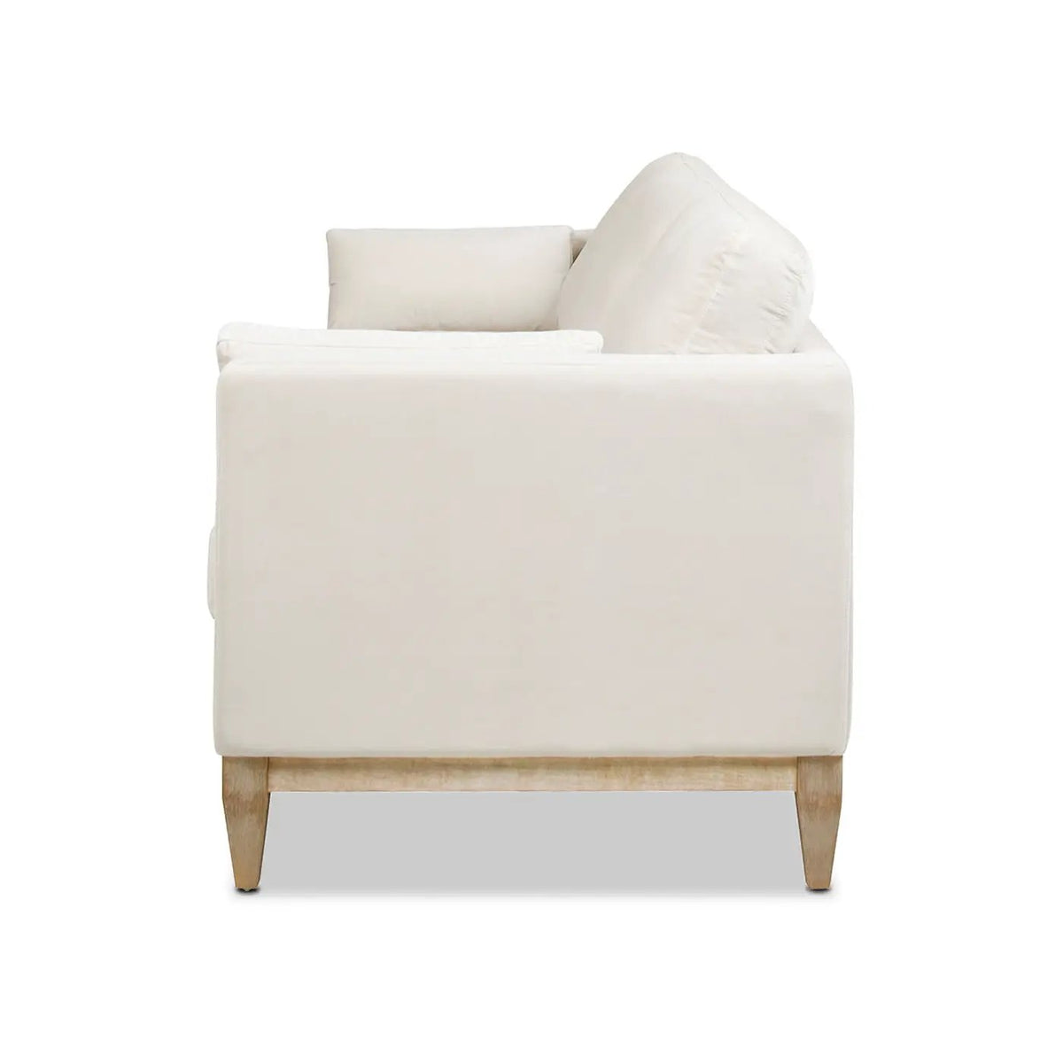 Knox Modern Farmhouse Sofa | Feather-Down Wrapped Cushions | Reversible Cushions | 84 Inch Length