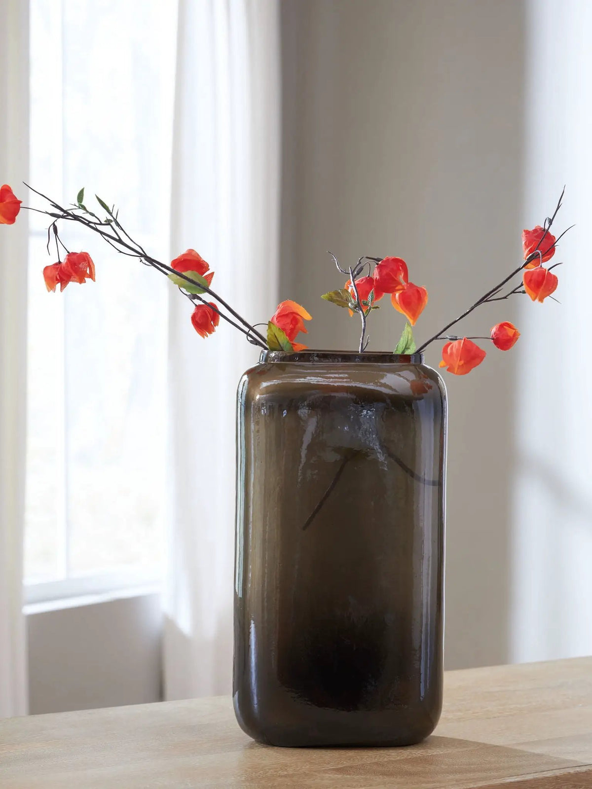 Sumner Metallic Vase | Sleek Lines | Modern Elegance | 12.13 Inch Length