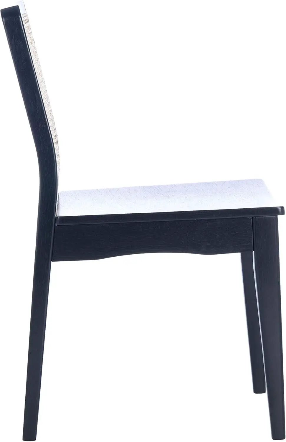 Dining Chairs Set Of 2 Black Natural Rattan Back For Dining Room from PriceLows™