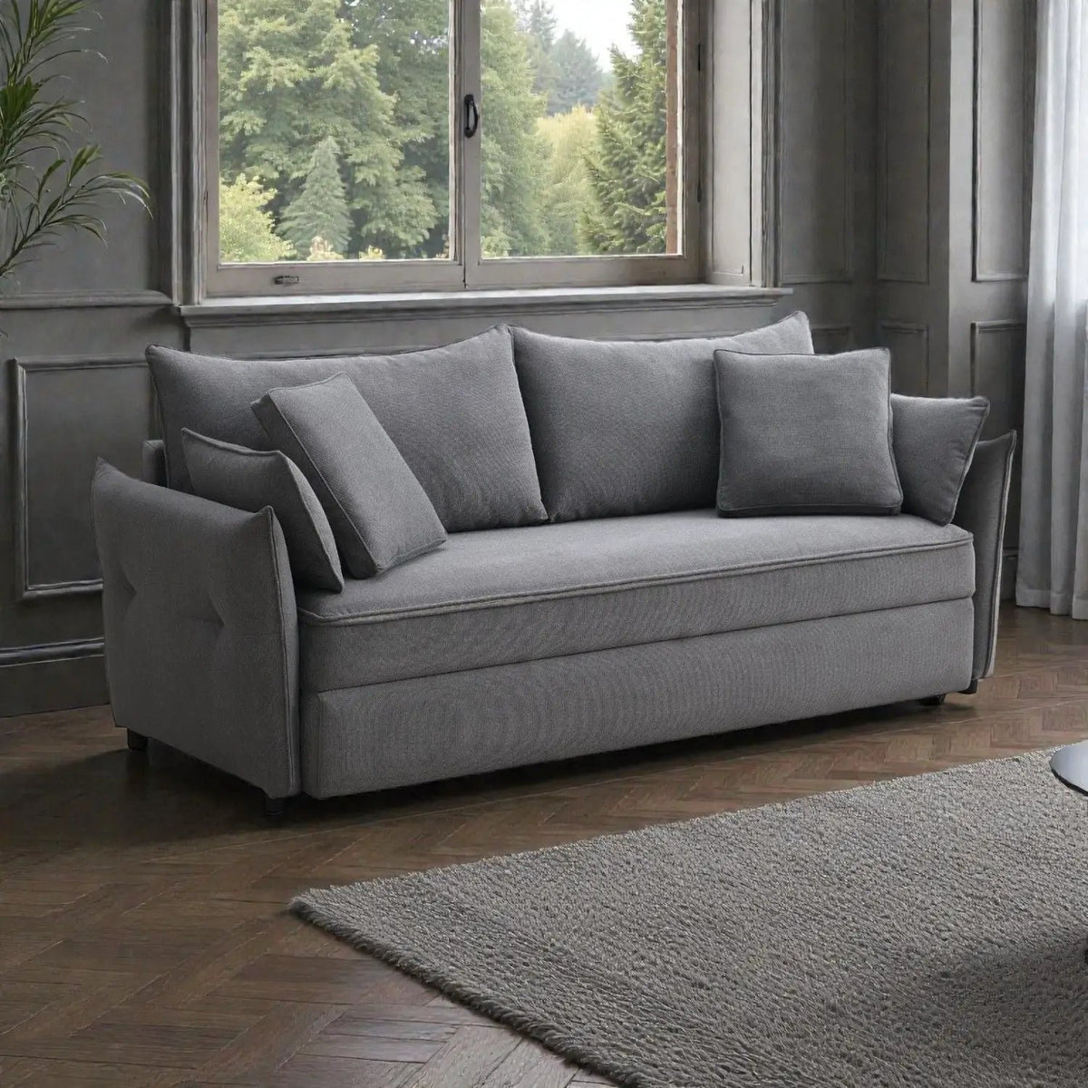 Irina Sleeper Sofa | Pull Out Sleep | Storage | Removable Back Cushions